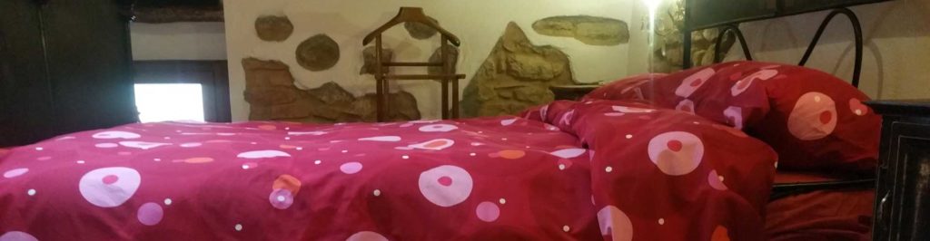 Camera 900 letto matrimoniale servo muto B&B & Meditation Center Zorba il Buddha Passerano Marmorito Asti