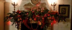 Natale 2019 composizione natalizia naturale caminetto B&B & Meditation Center Zorba Il Buddha Passerano Marmorito (AT)