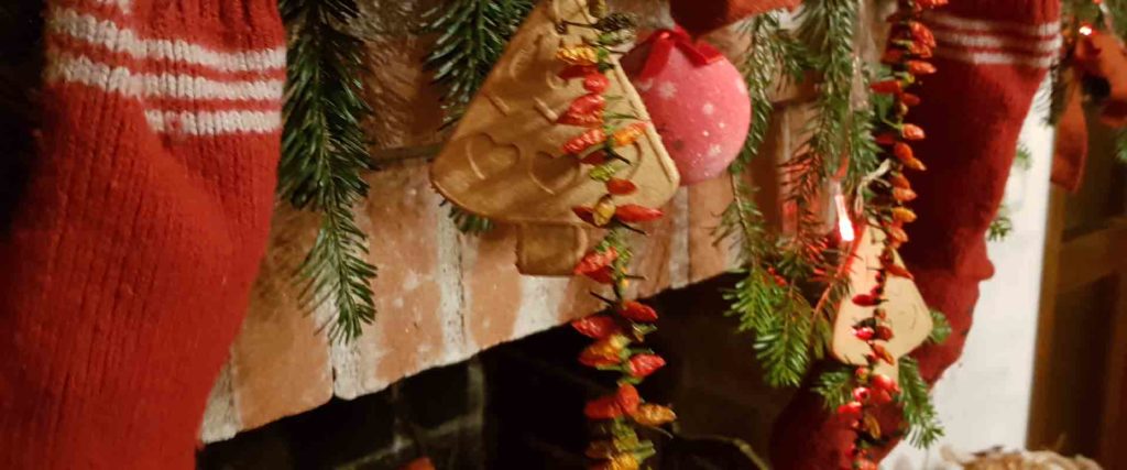 Natale 2019 composizione natalizia naturale B&B & Meditation Center Zorba Il Buddha Passerano Marmorito (AT)