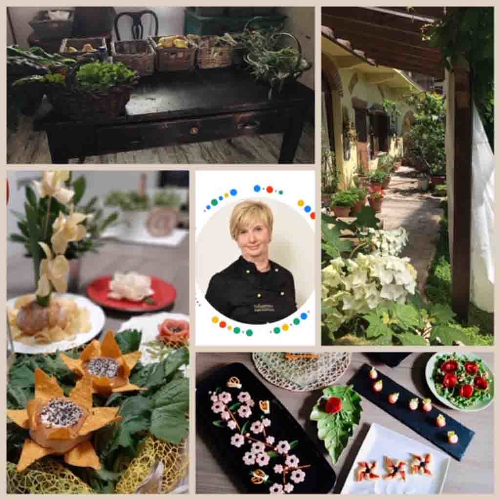Esperienza famiglie cucina creativa yoga meditazione attiva natura B&B & meditation Centre Zorba Il Buddha Passerano Marmorito Angela Ventruti ritratto