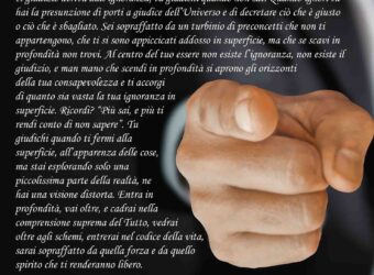 Il giudizio tratto dal romanzo Dialogando con il maestro di Vipal Antonio Gianfranco Gualdi