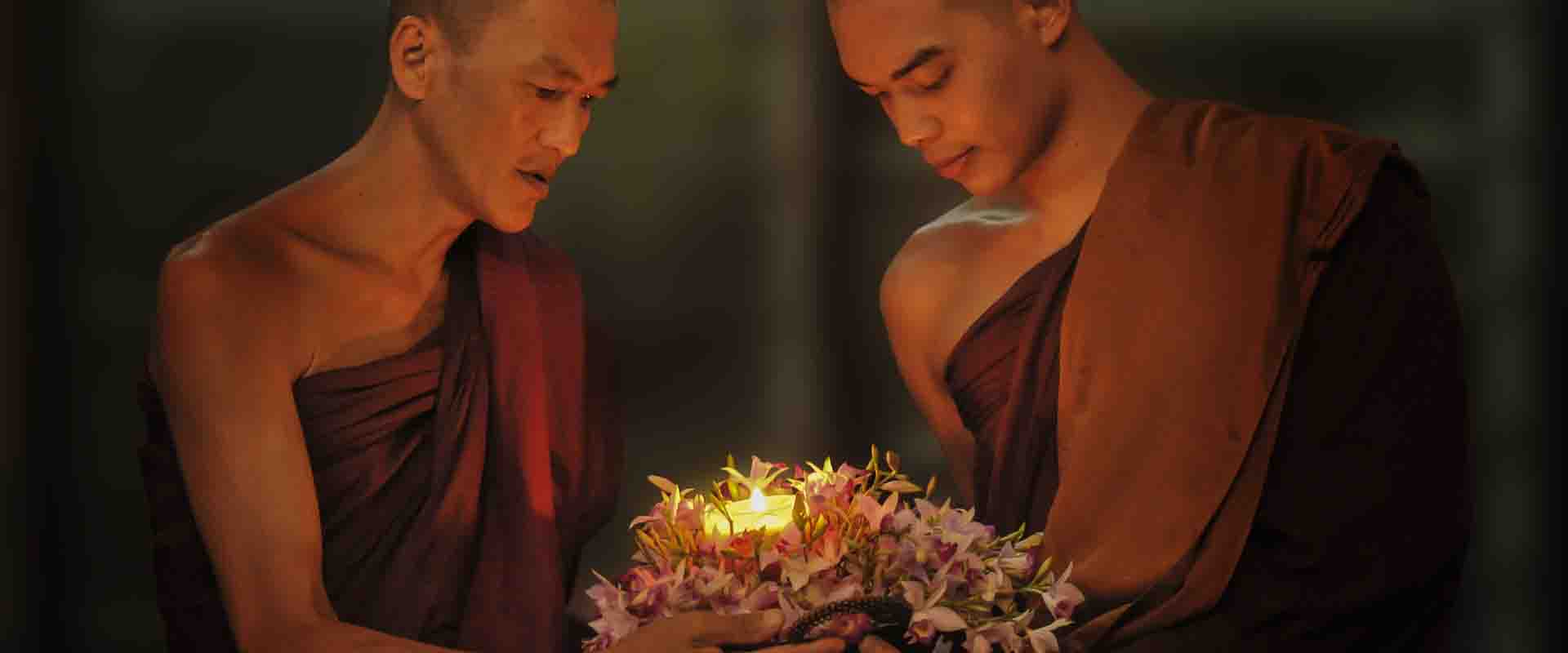 saggezza monaci stabilità ed equilibrio Yin e Yang centro di meditazione Zorba Il Buddha