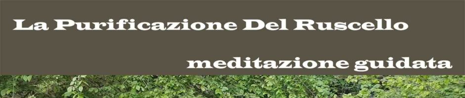 La Purificazione Del Ruscello – Meditazione Guidata Di Purificazione