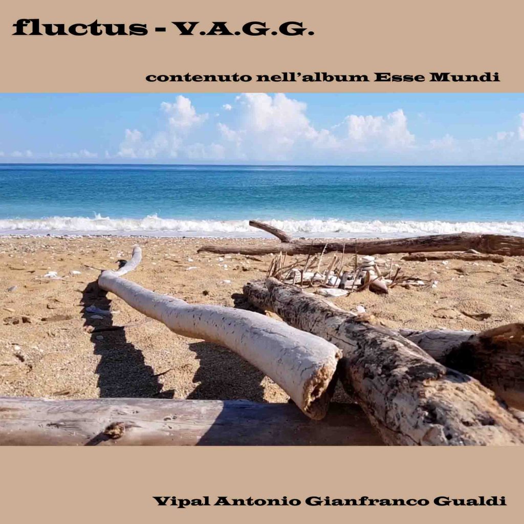 Copertina traccia Fluctus contenuta nell'album Esse Mundi Musica di V.A.G.G. Vipal Antonio Gianfranco Gualdi